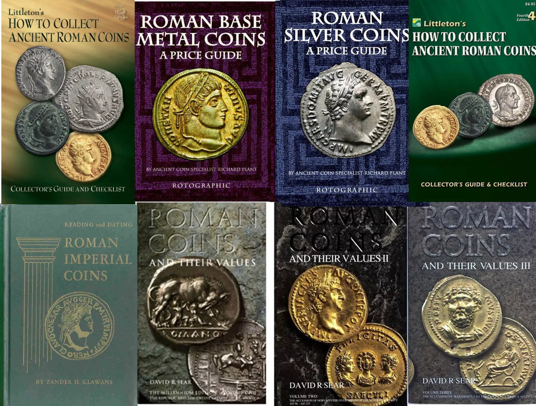 Cataloghi ROMAN COINS AND THEIR VALUES VOL.1-2-3 + ROMAN SILVER PDF 9 Volumi
