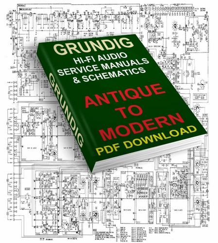 GRUNDIG TUTTI I MODELLI ELENCATI Manuale di servizio schematico Schaltplan Schematique PDF DOWNLOAD DEL PACCHETTO