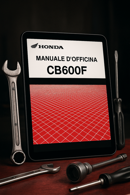 manuale officina Honda CB600F HORNET 2005 2006 - PDF in ITALIANO
