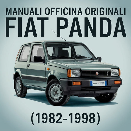 Fiat Panda 1100: Manuale tecnico completo per i modelli dal 1983 al 1992 e seguenti