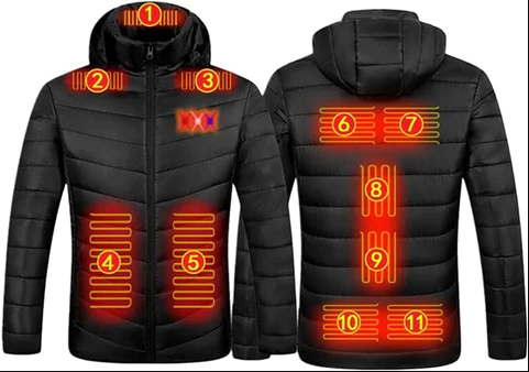 The Best Men's Heated Jacket for a Cozy Winter - Discover the Riou Jacket!