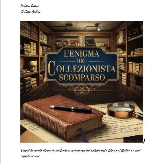 Uncover the Truth with "Hidden Game: Il Caso Bellini"