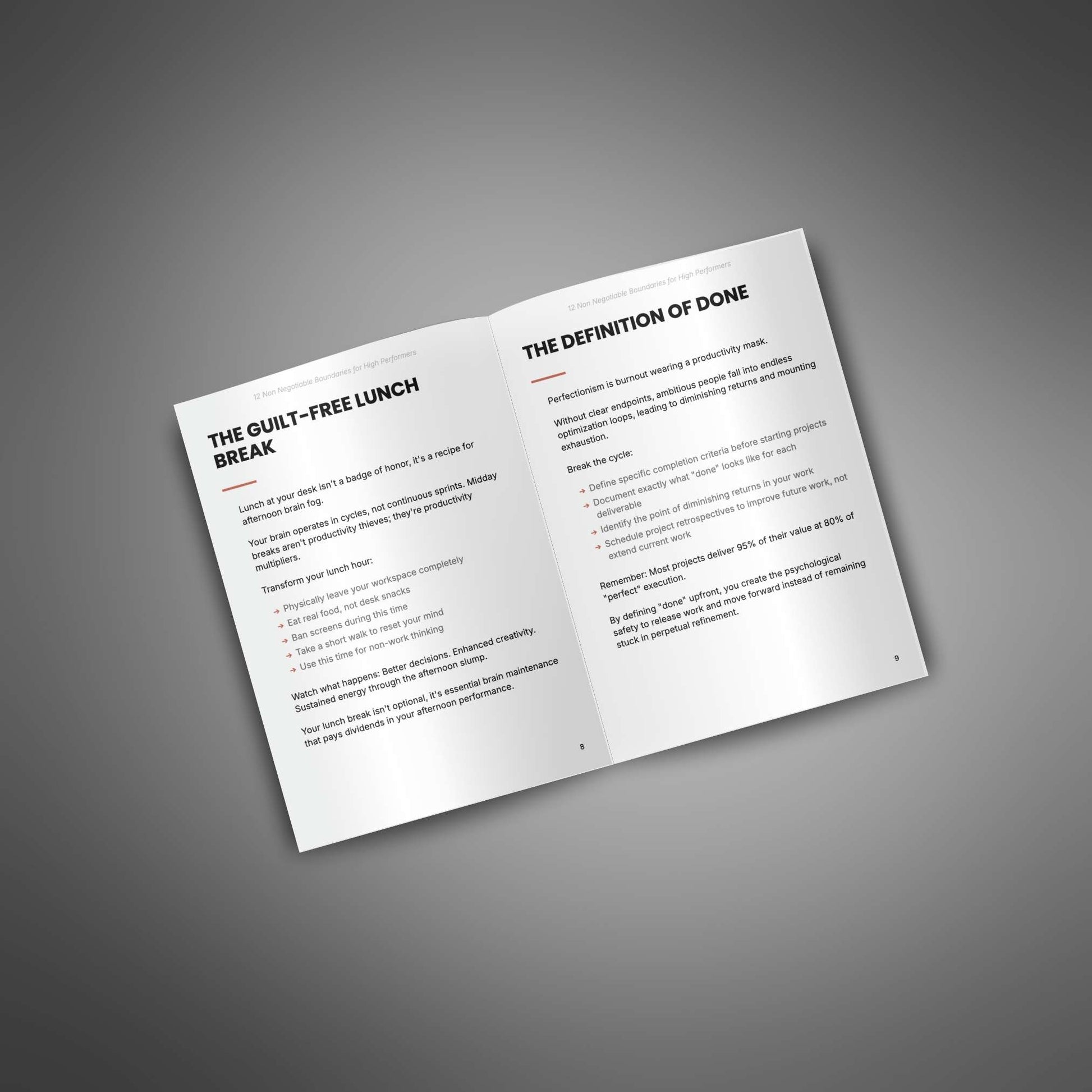 12 Boundaries — inside spread