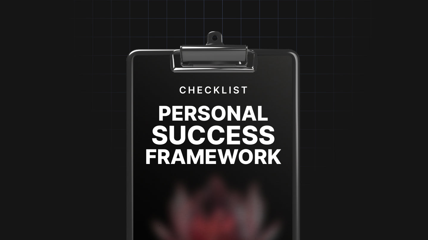 Personal Success Framework — banner