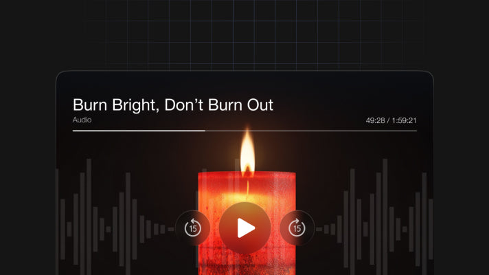 Burn Bright, Don’t Burn Out — detail thumbnail