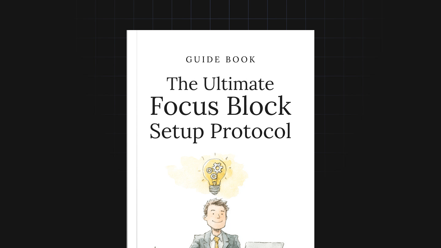 Title close‑up – Focus Block Setup Protocol