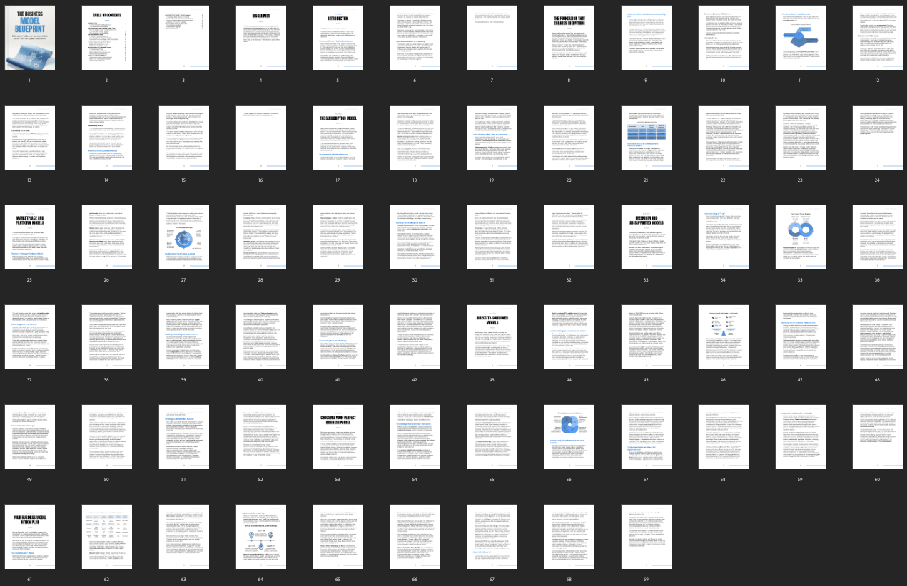 The Business Model Blueprint (68‑Page Ebook)
