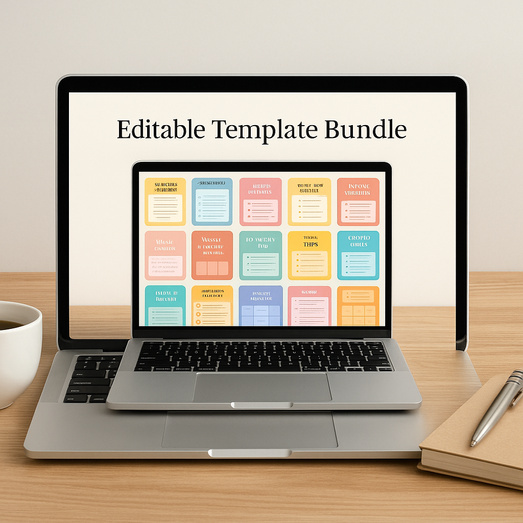 3000+ Canva Templates Mega Bundle | Editable Social Media & Marketing Kit