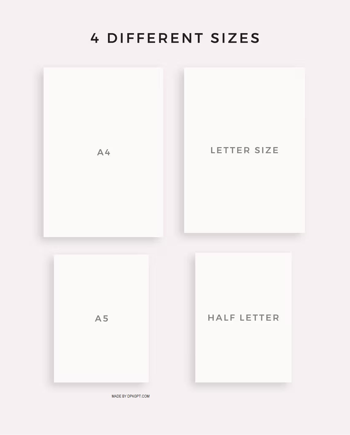 Printable Recipe Book Template | Kitchen Journal | Recipe Card | Recipe Planner | A4/A5/Letter | Instant Download