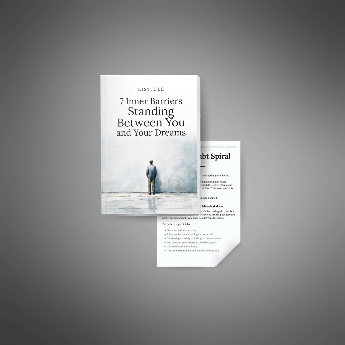 Cover with inner page preview (listicle)