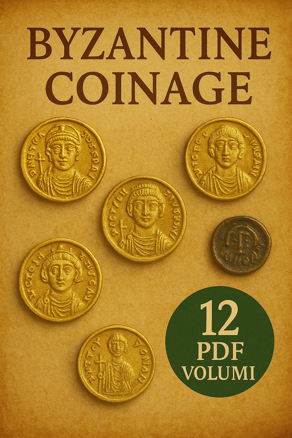 CATALOGHI PDF MONETE BIZANTINE 12 Volumi + Foto