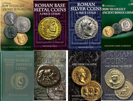Cataloghi ROMAN COINS AND THEIR VALUES VOL.1-2-3 + ROMAN SILVER PDF 9 Volumi