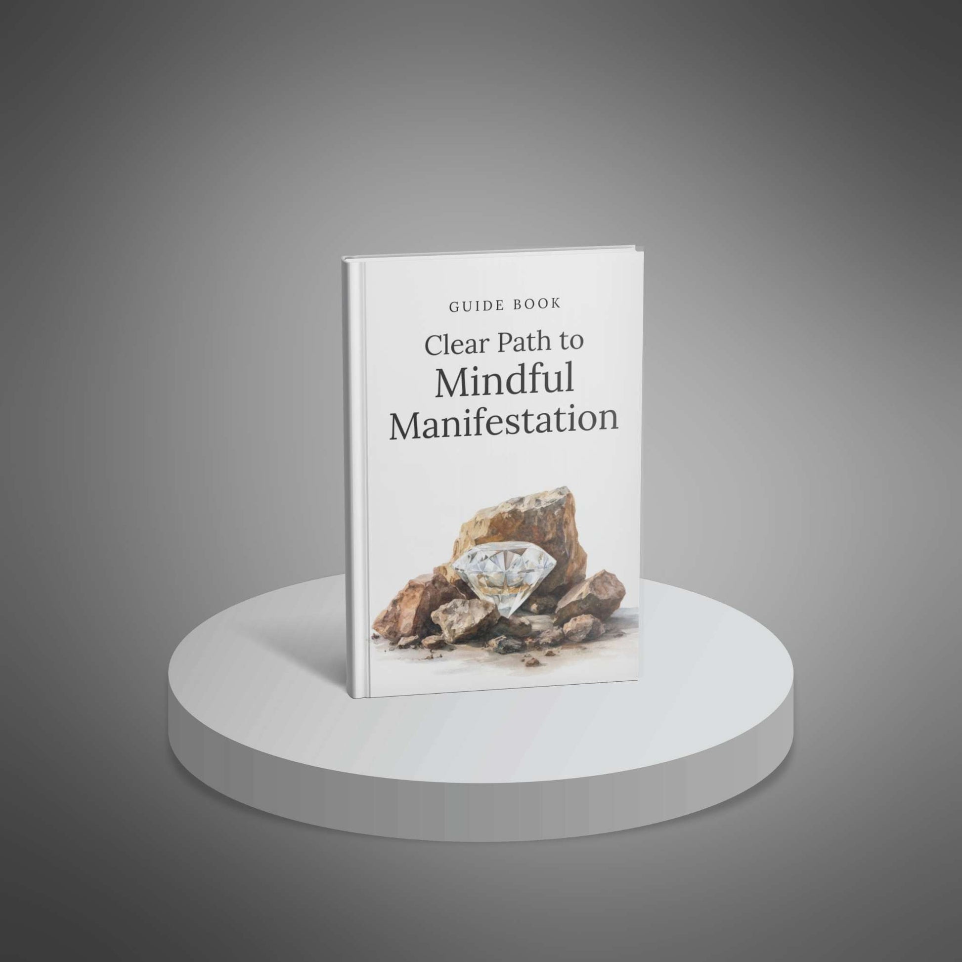 Clear Path to Mindful Manifestation guide book mockup