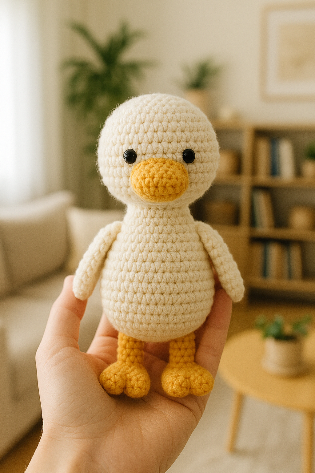 Crochet goose pattern. Amigurumi goose pattern. PDF. English. Digital product