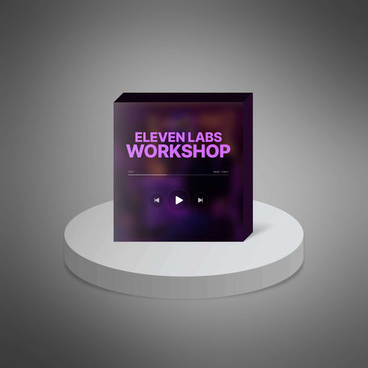 Eleven Labs Workshop – Master AI Voiceovers, Voice Cloning & Multilingual Text-to-Speech (20-Part Training)