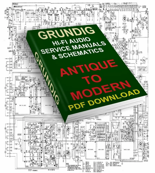 GRUNDIG ALL MODELS LISTED Schematic Service Manual Schaltplan Schematique PDF BUNDLE DOWNLOAD