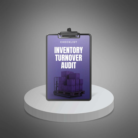 Inventory Turnover Audit Checklist (PDF) – Cut Dead Stock, Improve Cash Flow, Boost Profit