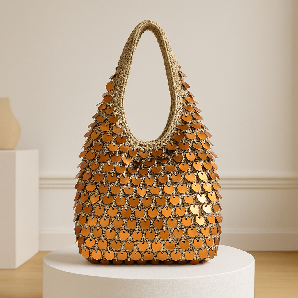 Manuale PDF: Sacca Hobo con Paillettes Yuri (ITA) – Guida passo-passo con foto