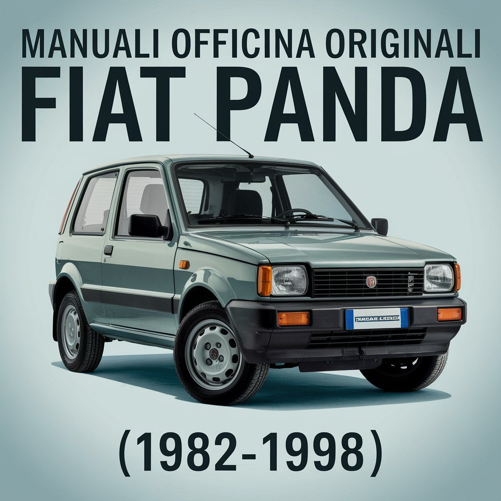 Manuali Officina Originali FIAT Panda 900 (1992-1998) | Schemi Elettrici, Dati Motore, Alimentazione, Sospensioni | PDF Download Immediato