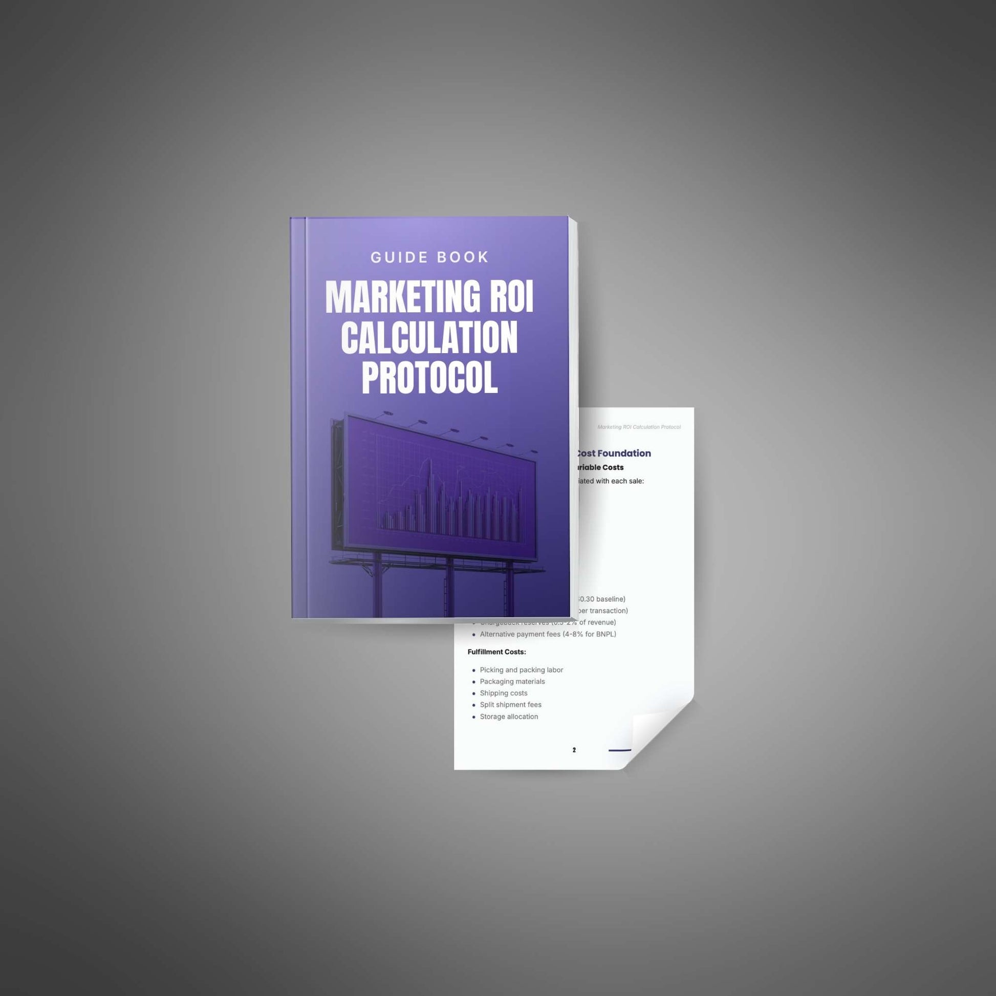 Marketing ROI Calculation Protocol (PDF) – Track Costs, LTV, Real ROI