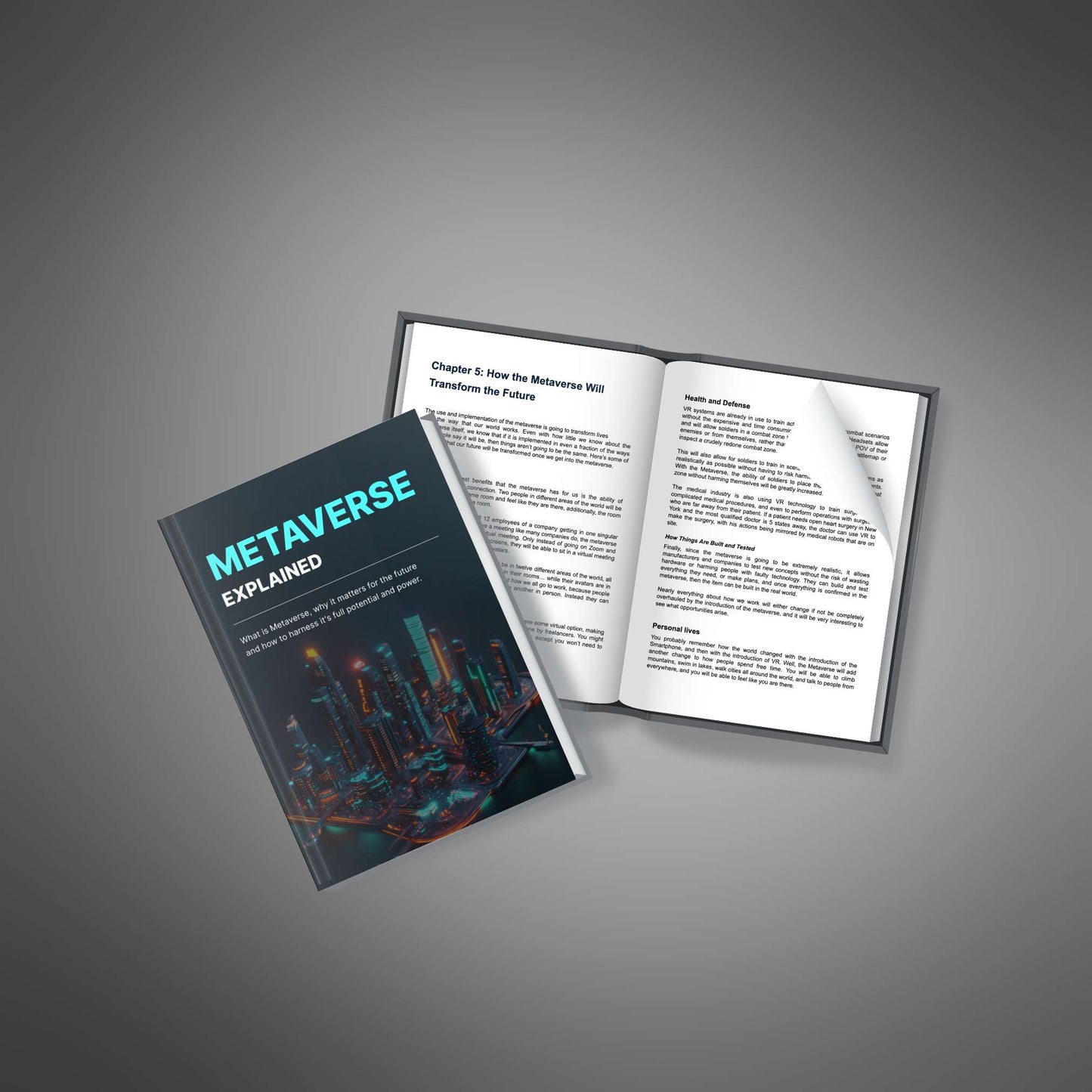Metaverse Explained for Business — Web3 Strategy, VR/AR, Virtual Offices, NFTs & Customer Engagement (39-Page Ebook)