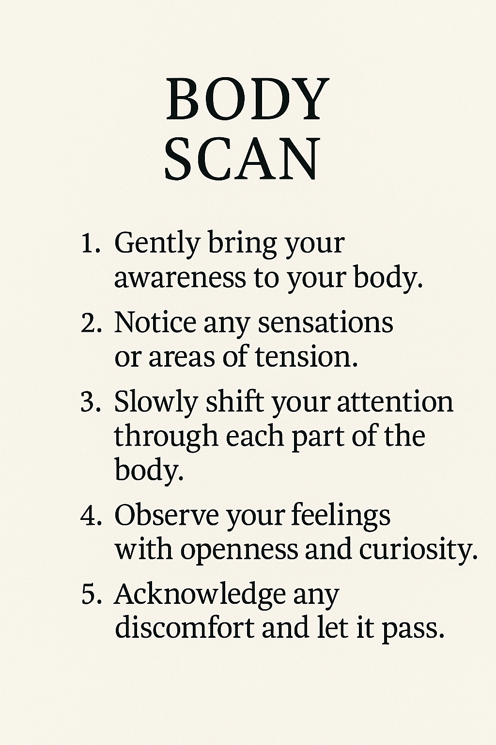 Mindfulness & Meditation Guide PDF – 36-Page Digital Workbook | Stress-Relief Exercises, Breathing Journal, Instant Download