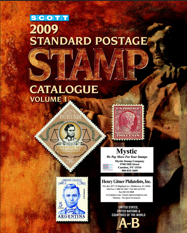 Catalogo mondiale francobolli world standard postage stamp 2009 6 volumi pdf A-B