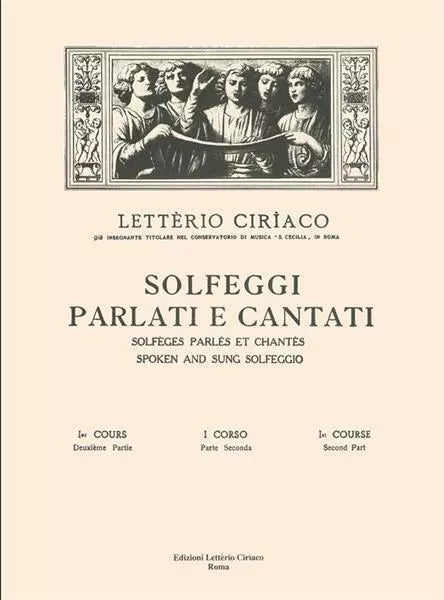 Solfeggi Parlati e Cantati – I Corso Parte Seconda (PDF)