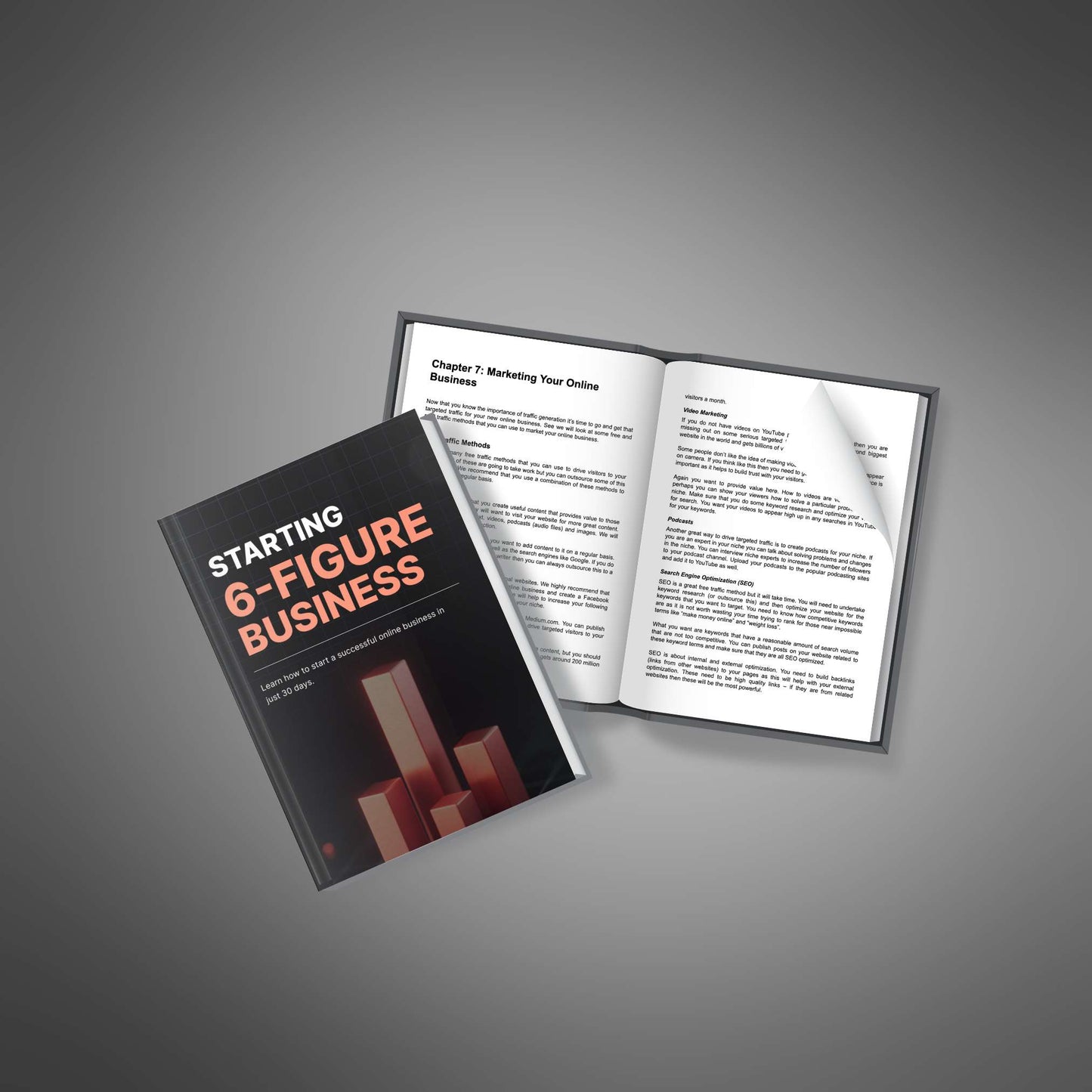 Starting a 6-Figure Business – Instant PDF Download Guide to Launch & Scale Your Online Business