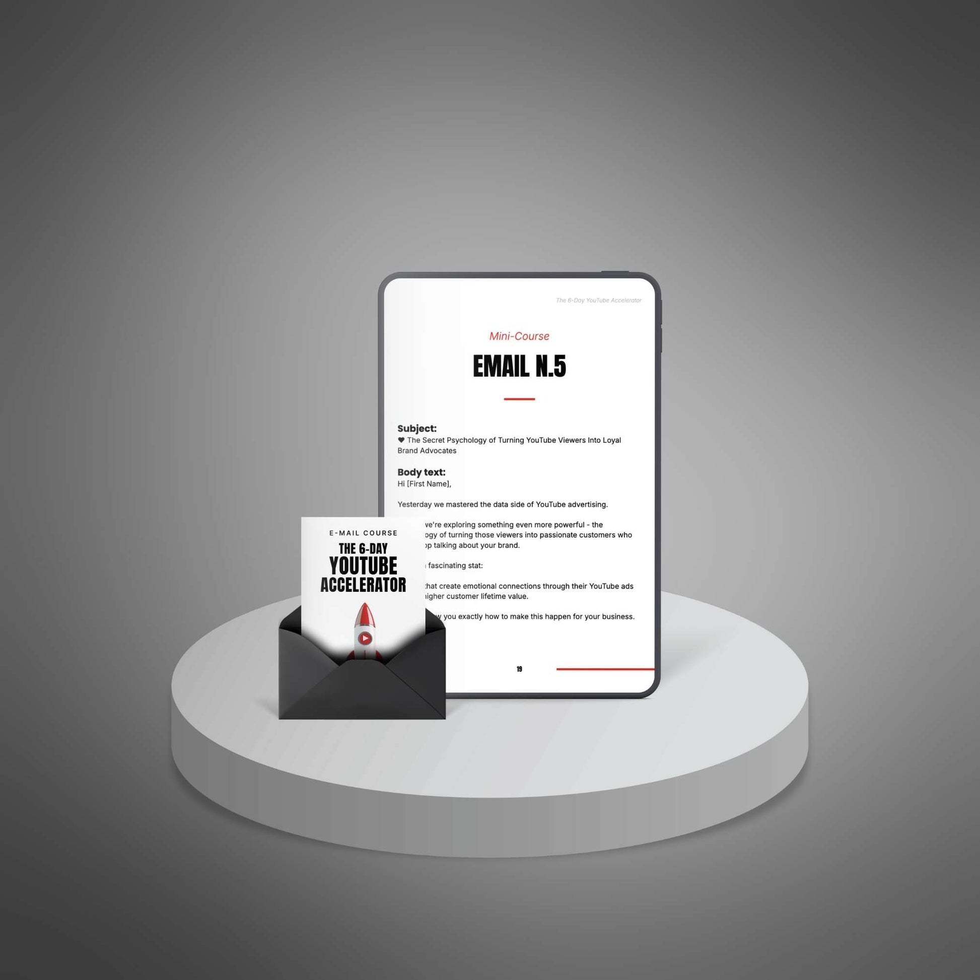 Master YouTube Ads & Skyrocket Subscribers with the 6-Day YouTube Accelerator Email Course