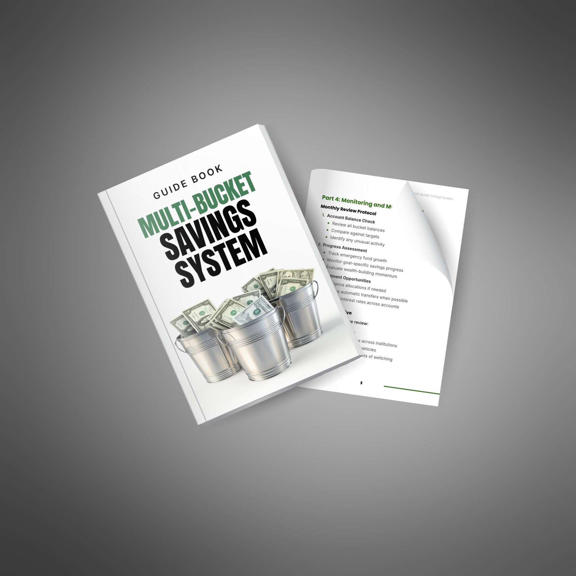 Multi-Bucket Savings System Guide | Budget Planner PDF, Emergency Fund, Personal Finance, Wealth Building Strategy