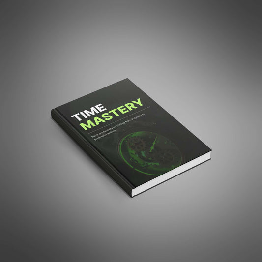 Transform your personal and professional life with this 45-page eBook focused on effective time management.