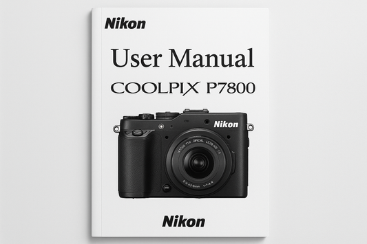 Coolpix P7800 camera manual