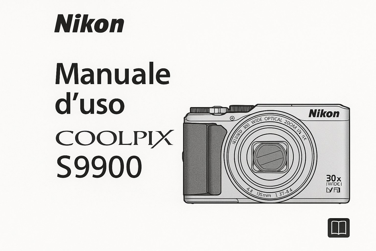 Coolpix S9900 camera manuale in italiano