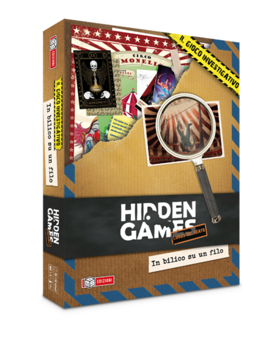 Hidden Games: Balancing on a Tightrope - A Printable Detective Game in PDF Format