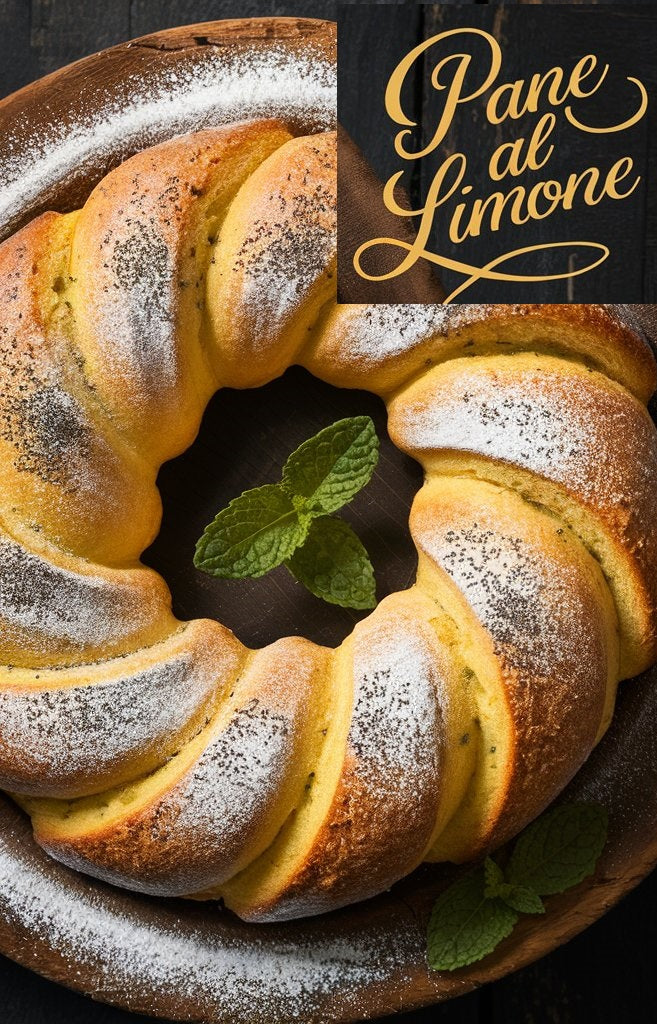 Ricetta Pane al Limone con Semi di Papavero - Solo 1,50€!