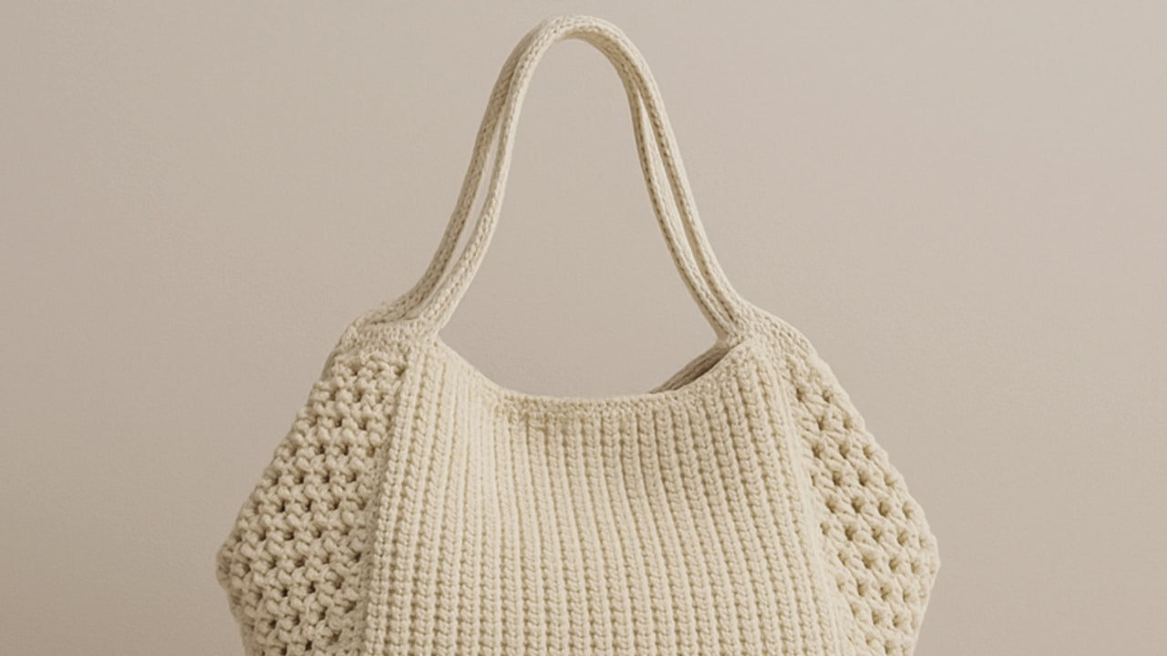 Borsa Velvet Pattern uncinetto - PDF con istruzioni dettagliate + video Tutorial