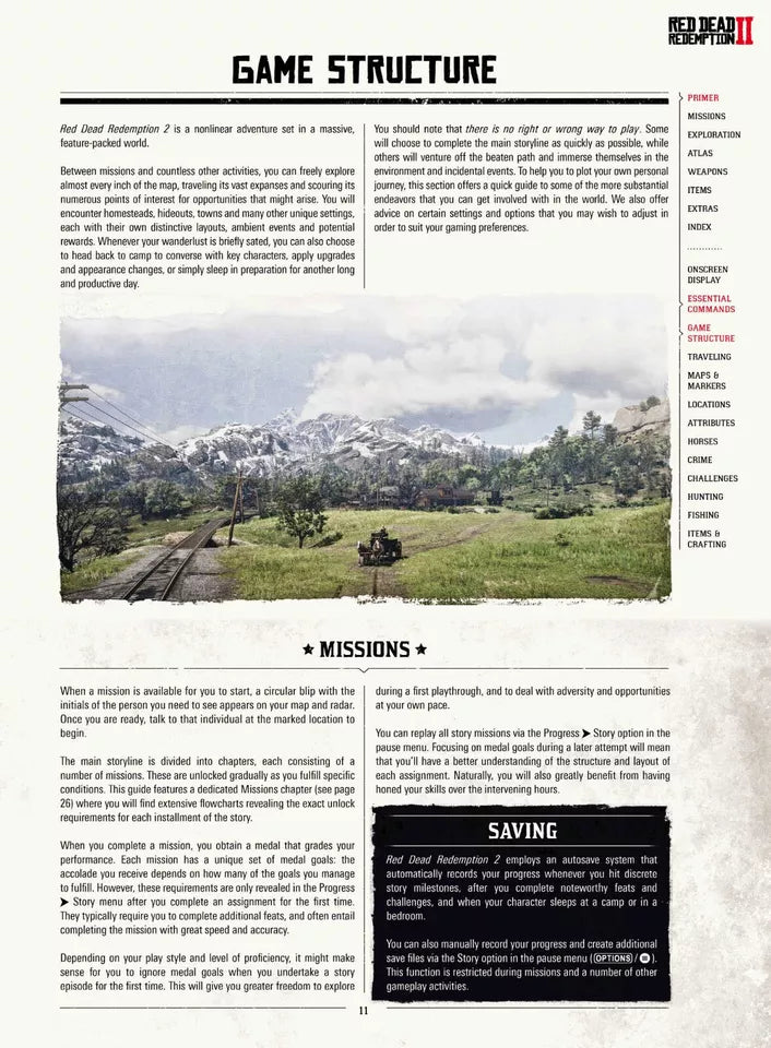Red Dead Redemption 2 - Official Strategy Guide PDF Download (Complete in English, 351 Pages