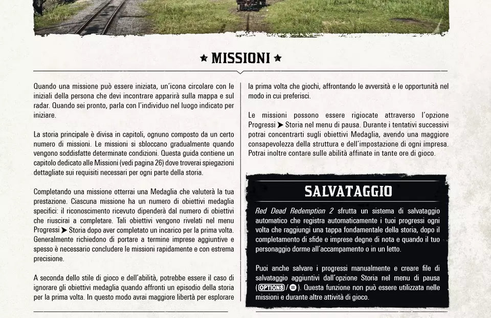 Red Dead Redemption 2 - Guida Strategica Ufficiale in PDF (Completa in Italiano, 351 Pagine