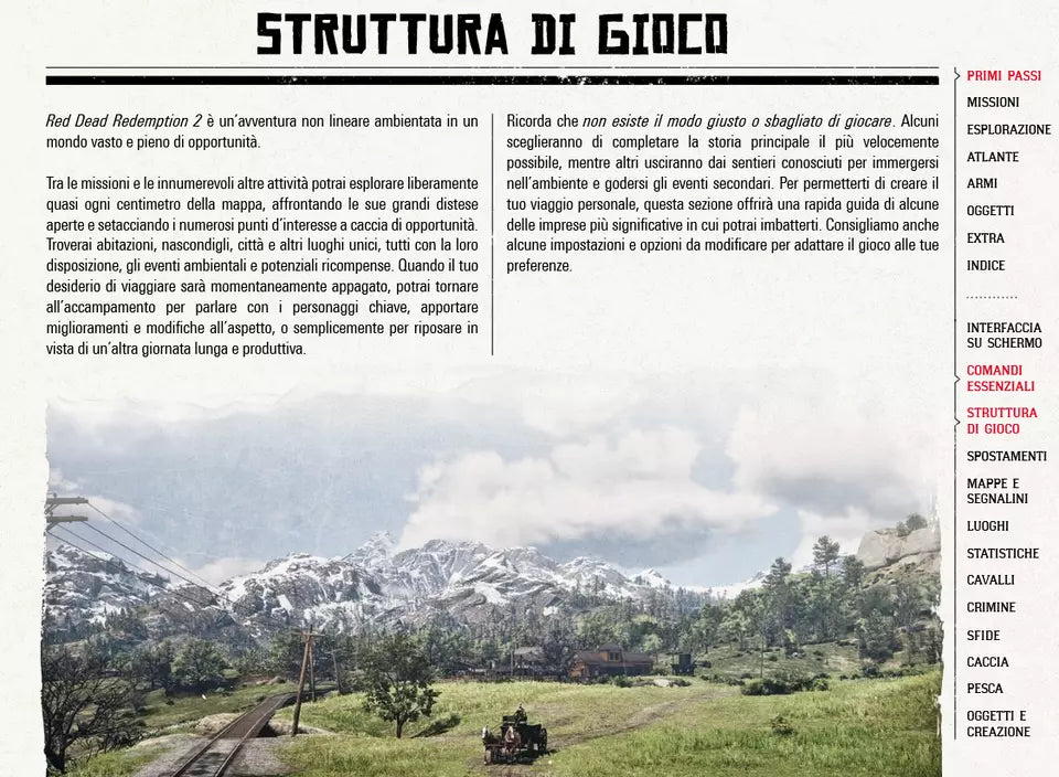 Red Dead Redemption 2 - Guida Strategica Ufficiale in PDF (Completa in Italiano, 351 Pagine