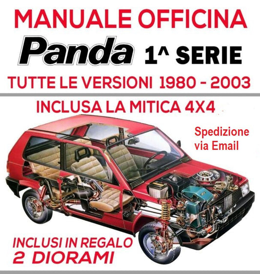Manuale Officina Fiat Panda 141 (1980-2003): Guida Completa e Accessori Essenziali