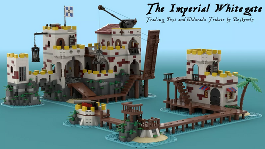 Scopri The Imperial Whitegate LEGO Pirates Trading Post Tribute (PDF) e Rivivi l'Avventura dei Pirati!