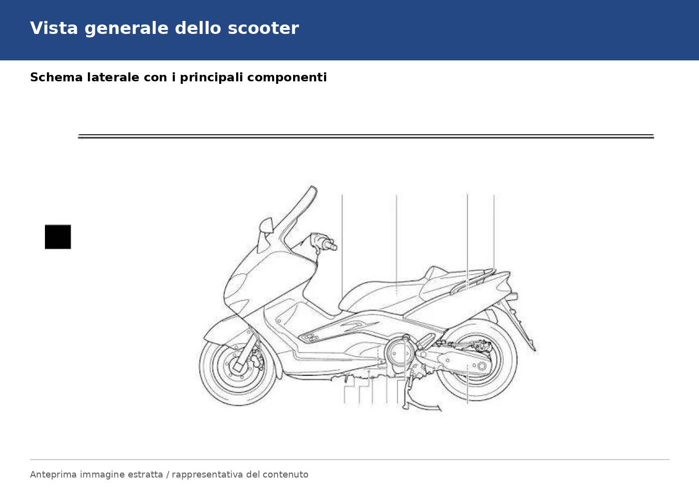Yamaha TMAX XP500 2001 Manuale Uso e Manutenzione Italiano PDF - 100 Pagine