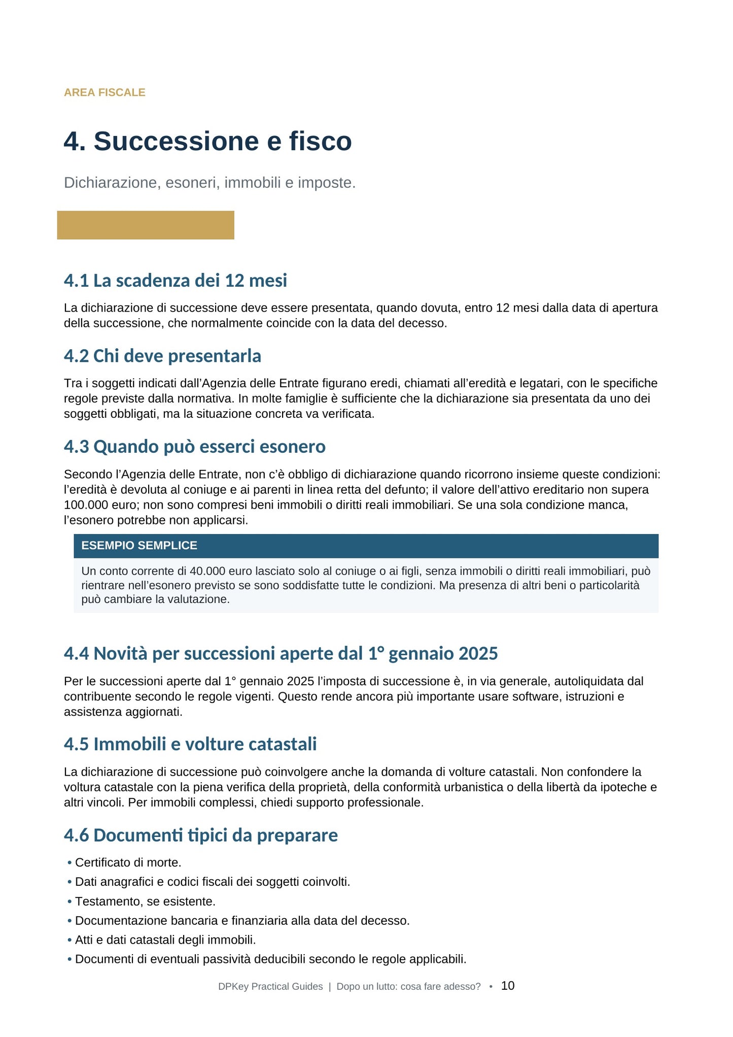 Dopo un lutto: cosa fare adesso? Guida pratica dopo un decesso in Italia