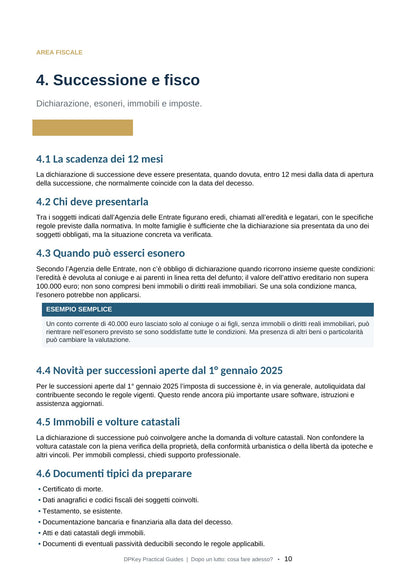 Dopo un lutto: cosa fare adesso? Guida pratica dopo un decesso in Italia