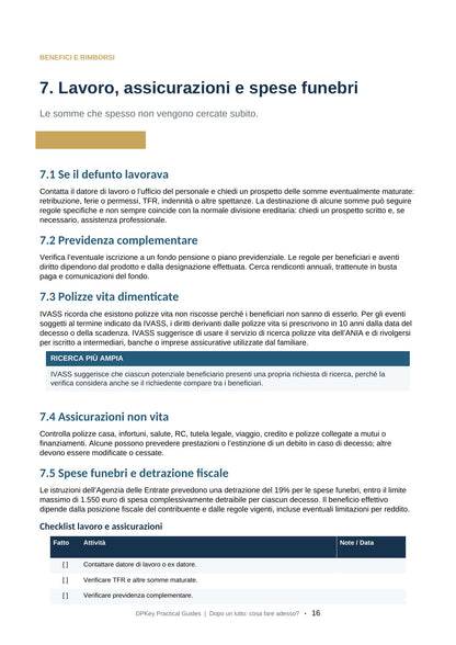 Dopo un lutto: cosa fare adesso? Guida pratica dopo un decesso in Italia