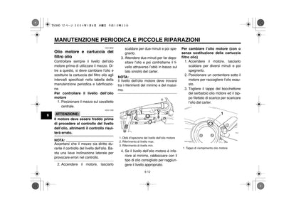 Yamaha TMAX XP500 2004 Manuale Uso e Manutenzione Italiano PDF – 92 Pagine