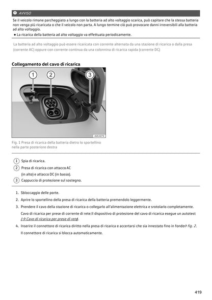 Ricarica batteria pagina 419 B/N
