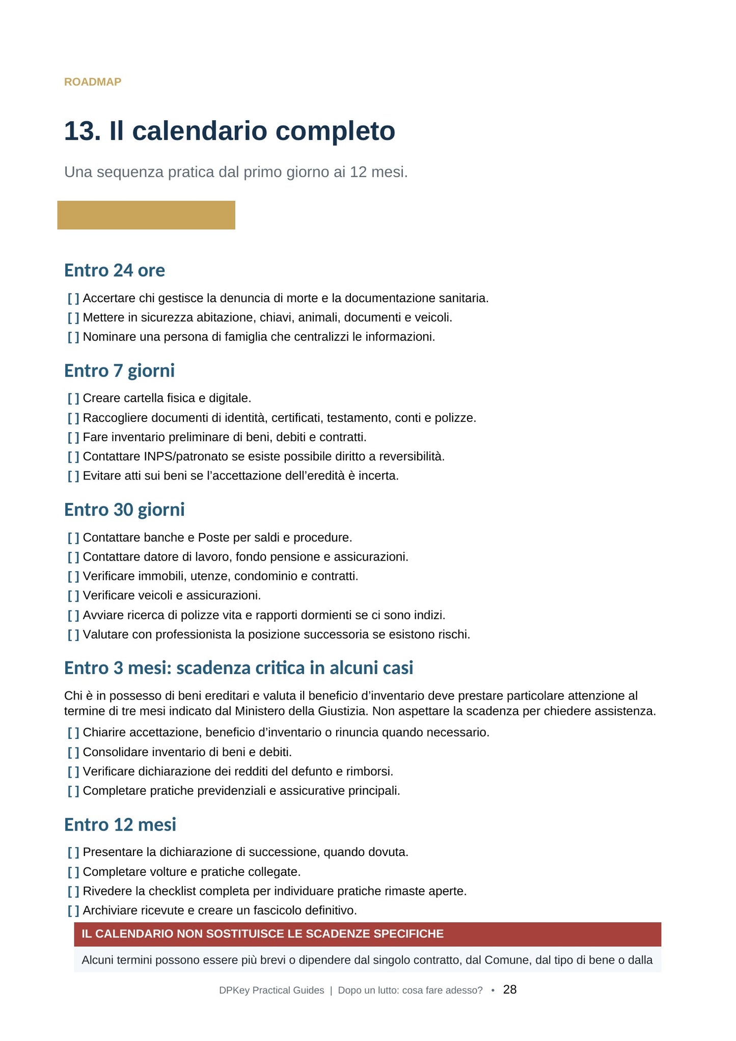 Dopo un lutto: cosa fare adesso? Guida pratica dopo un decesso in Italia