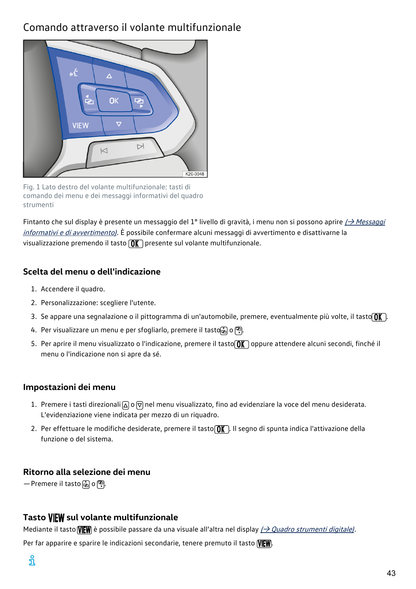 Volkswagen Caddy 2021 Manuale del Proprietario Italiano PDF – 634 Pagine